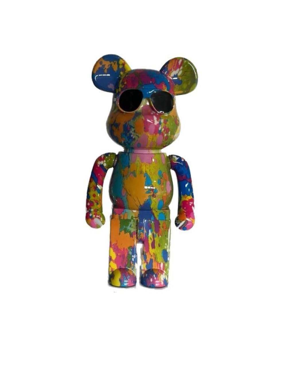B5+ Graffiti Bear Wireless Bluetooth Speaker- Aesthetically Decor Figurine - Picture 7 of 10